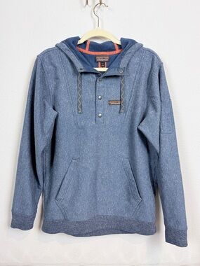 Patagonia Work Hoodie Blue Heather S